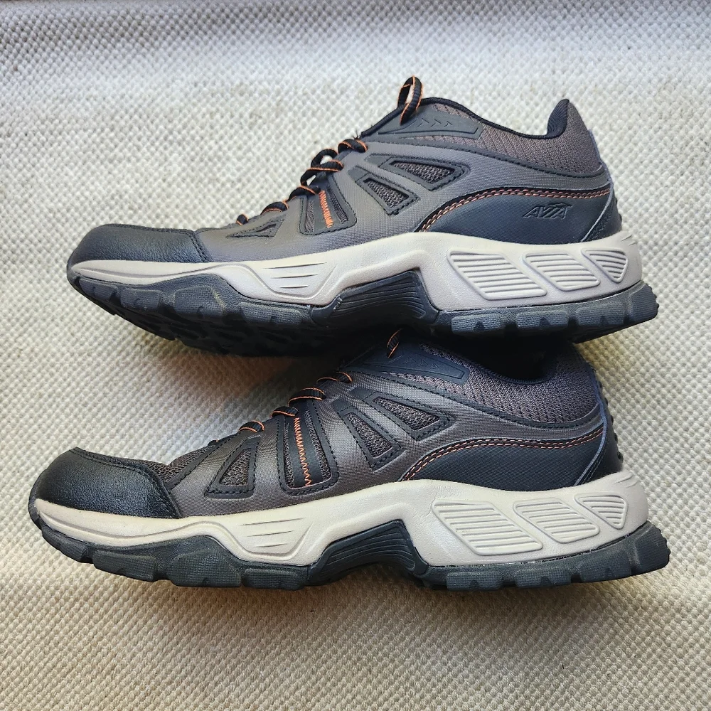 Avia Mens Memory Foam Browns Orange Shoes Sneakers Size 12 MNAV21ES210